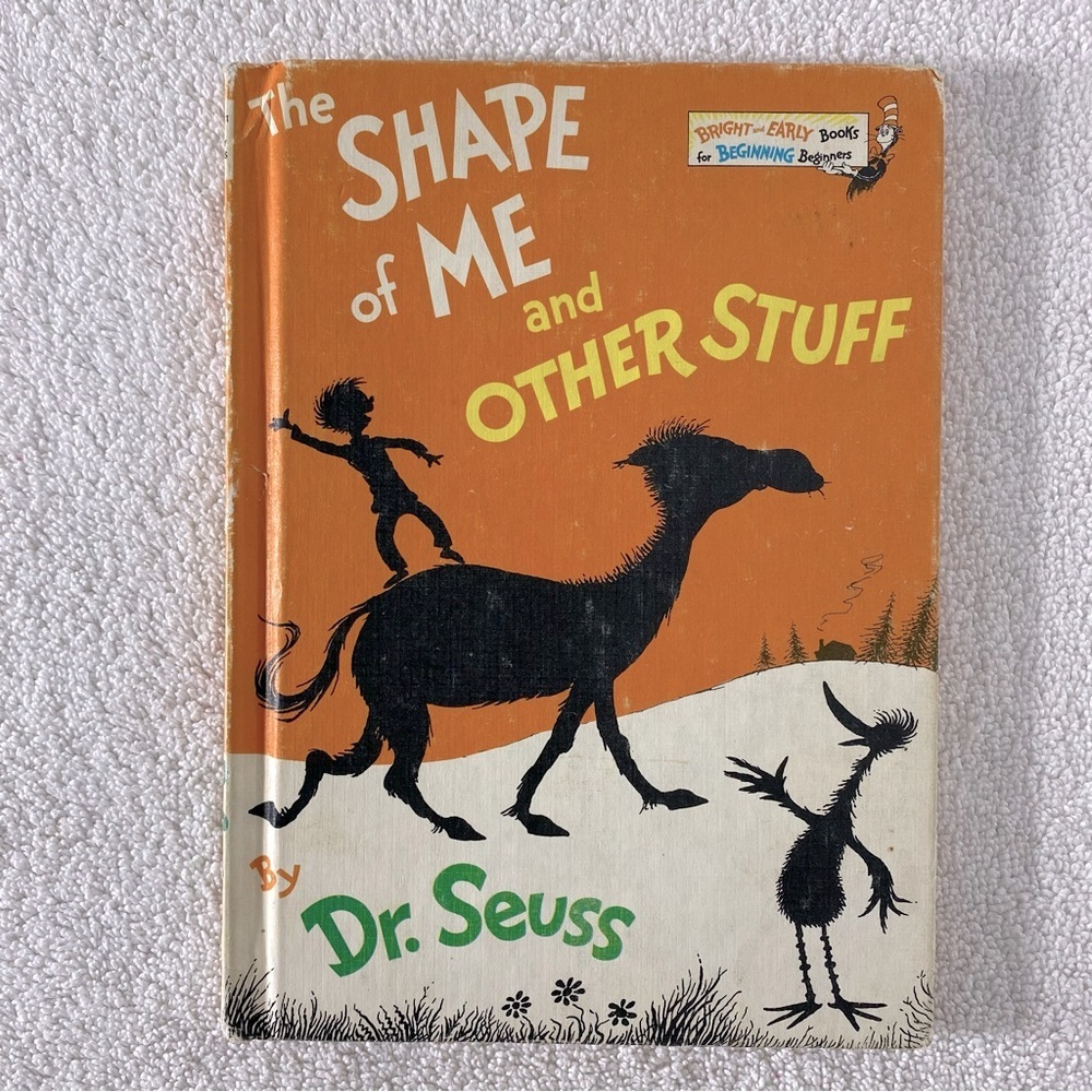 5/$35 Vintage The Shape of Me and Other Stuff Hardcover Story Book by Dr. Seuss